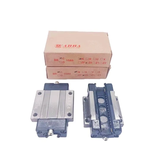 Taiwan Abba Linear Guide Slider Brh15 45b Bl a Al Linear Slide
